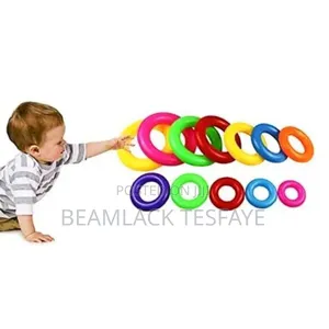 Photo - Rainbow Ring Tower Toy for Baby 
ቦንቦሊኖ መጫወቻ