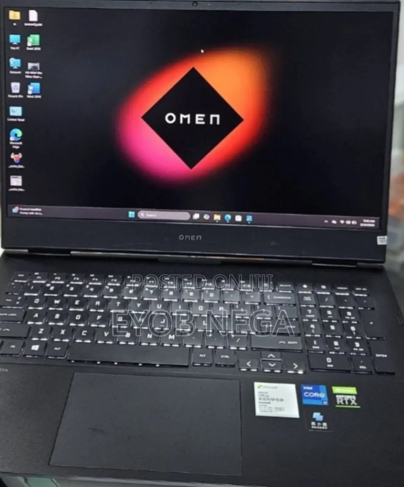 New Laptop HP Omen 16 16GB Intel Core I7 SSD 512GB