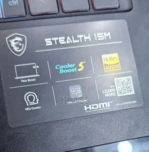 New Laptop MSI Stealth 16 AI Studio 16GB Intel Core I7 SSD 1T