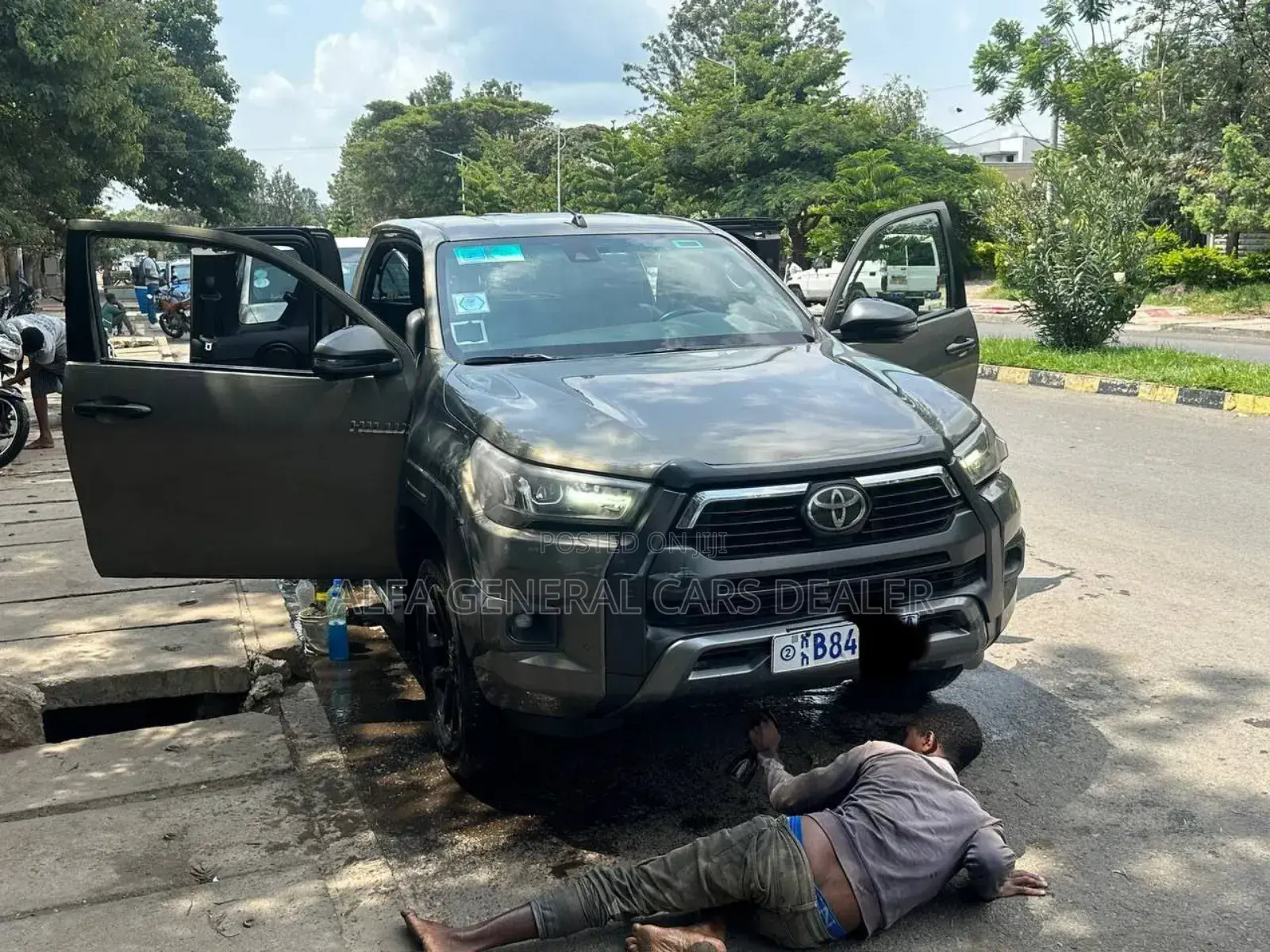 Toyota Hilux 2021 Gray