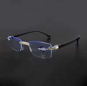 Frameless Anti-Blue Light Reading Glasse +1