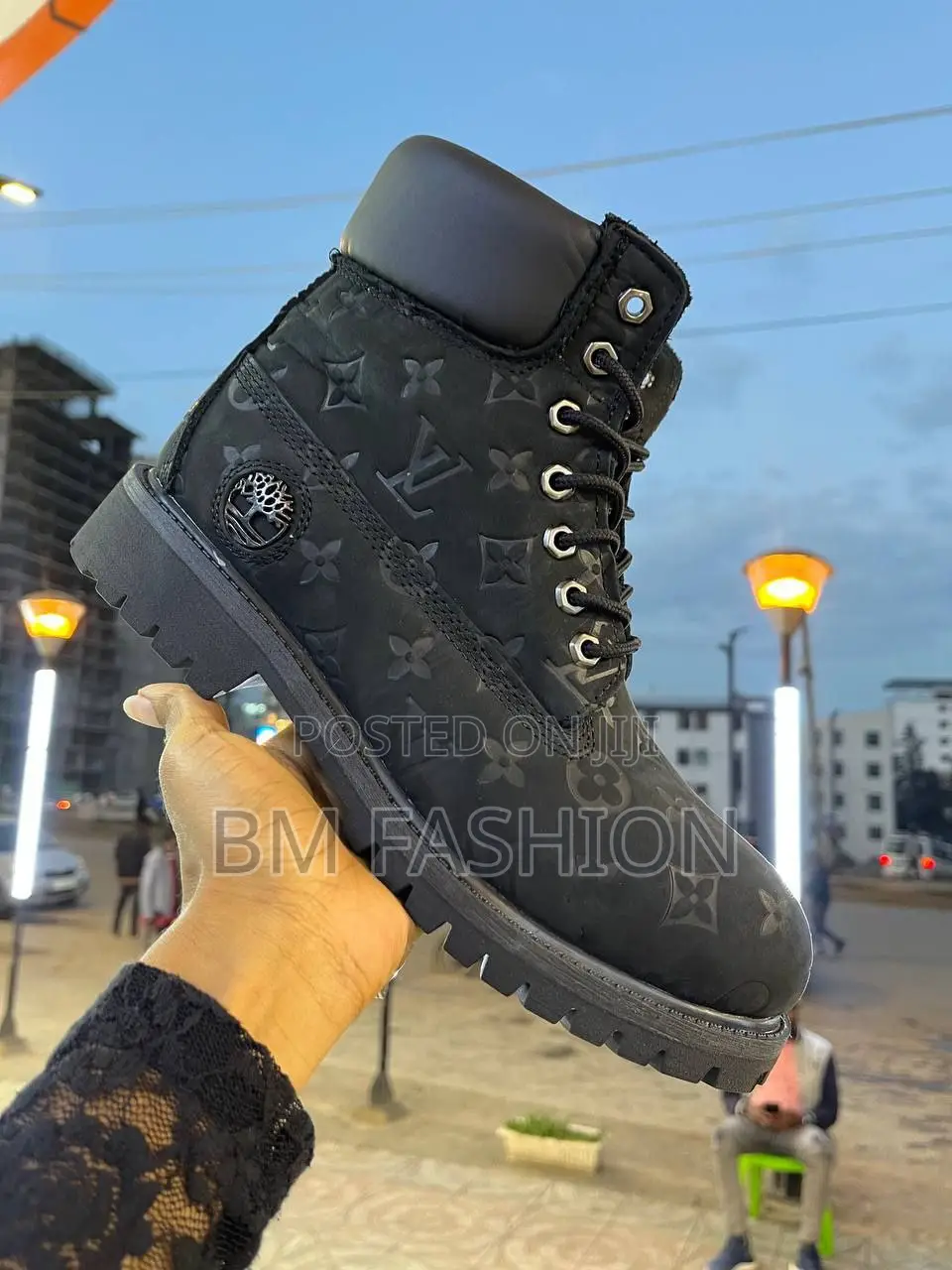 Timberland Lv Black Suede Fashion