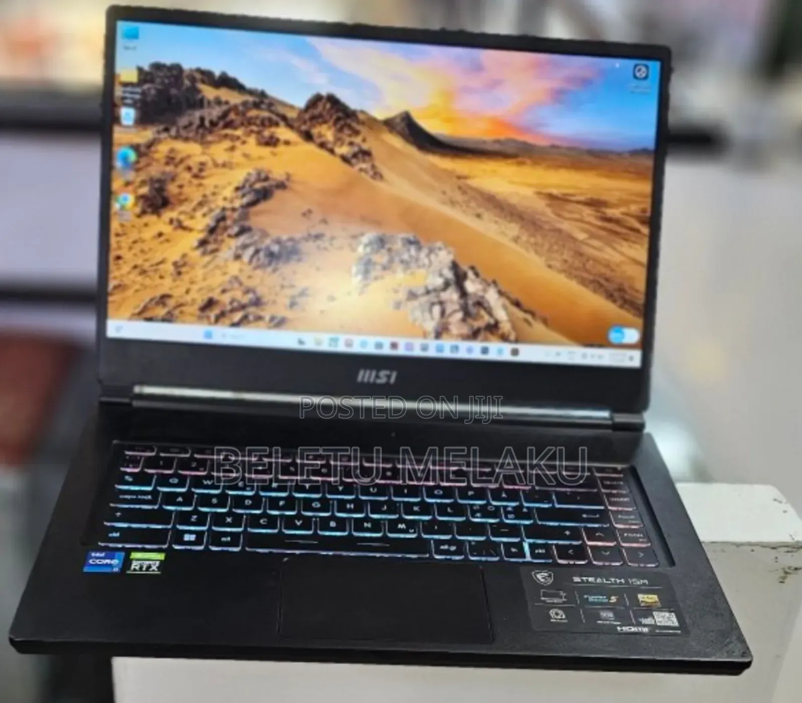 New Laptop MSI 16GB Intel Core I7 SSD 1T