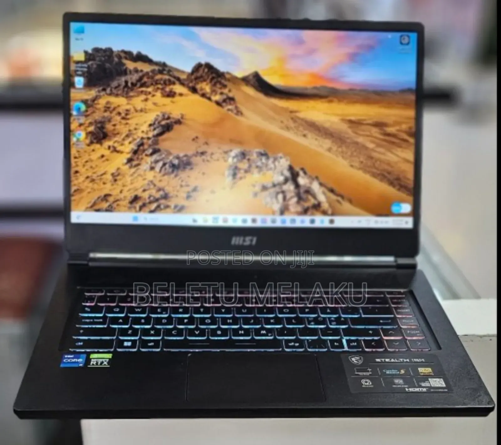 New Laptop MSI 16GB Intel Core I7 SSD 1T