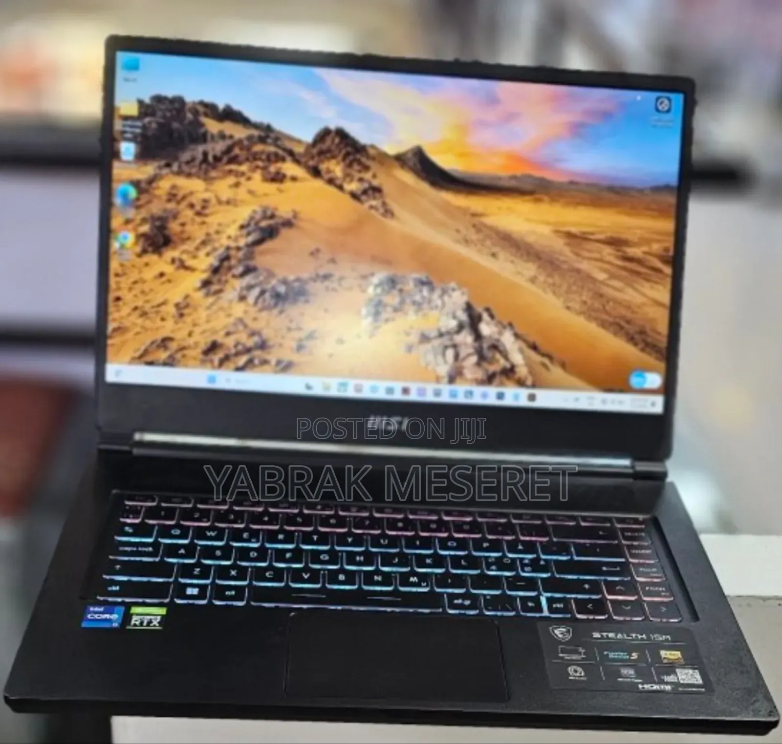 New Laptop MSI 16GB Intel Core I7 SSD 1T