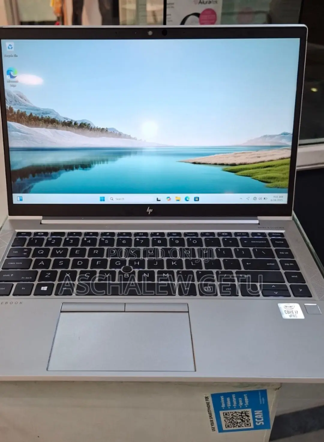 New Laptop HP EliteBook 840 G7 16GB Intel Core I7 SSD 512GB