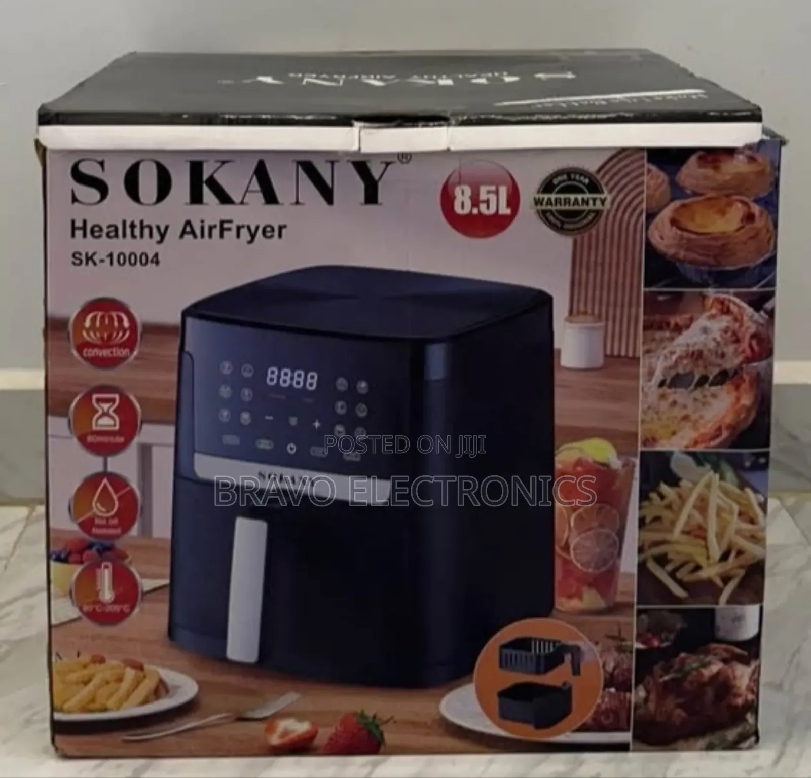 Sokany 8.5l Air Fryer 
 Your Kitchen’S New Superhero