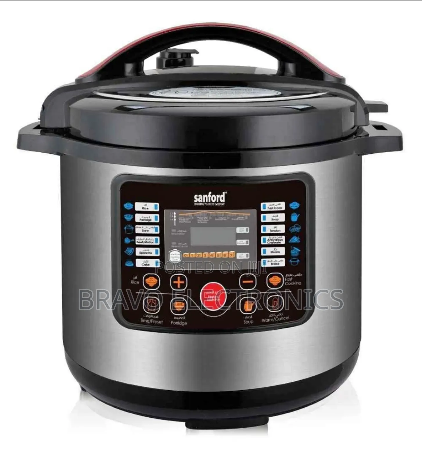 Digital Electrical Pressure Cooker 6 Litter