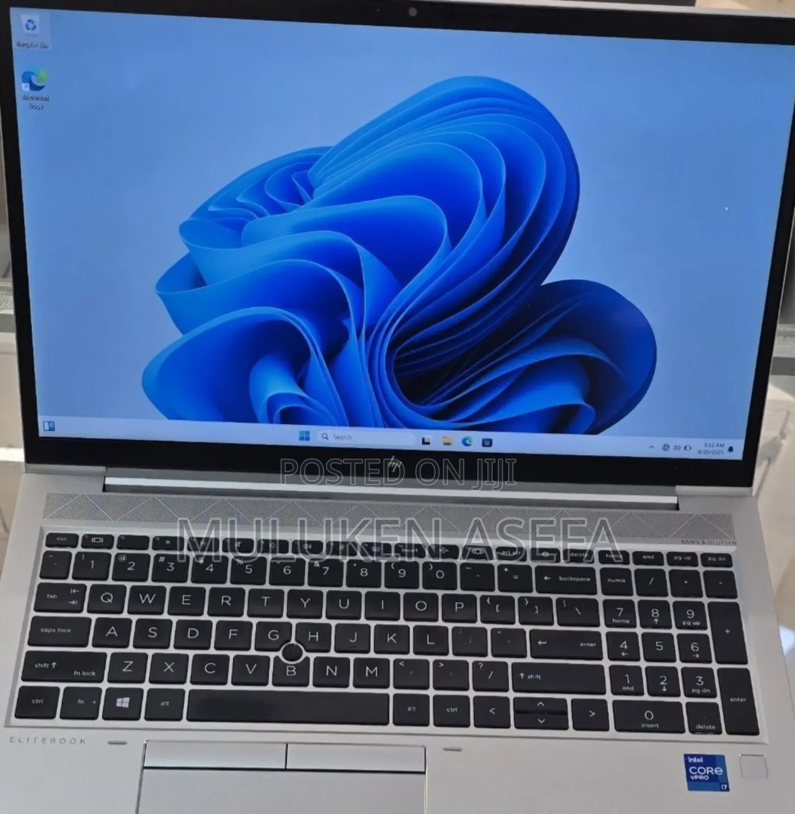 New Laptop HP EliteBook 850 G8 16GB Intel Core I7 SSD 512GB