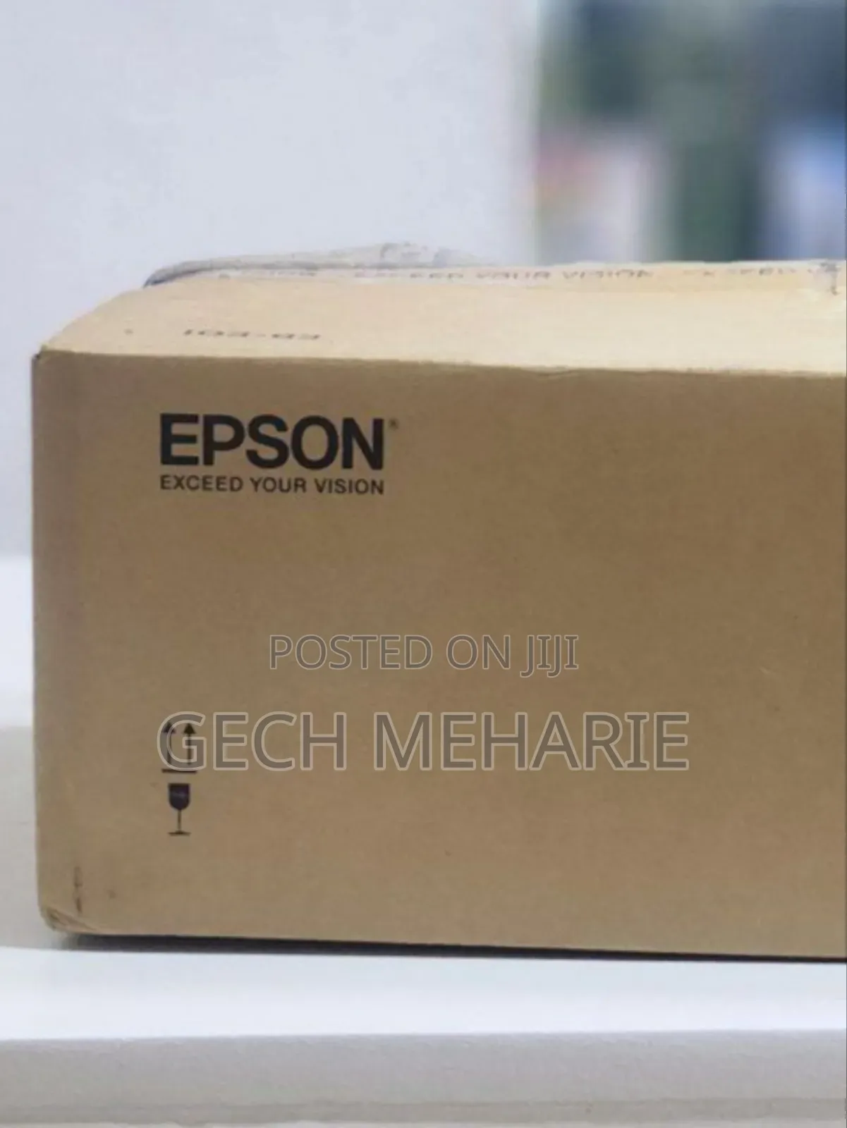 Epson Projector Brand With Cartoon Model Name: Eb-E01
