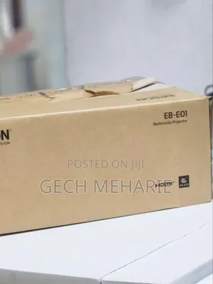 Epson Projector Brand With Cartoon Model Name: Eb-E01