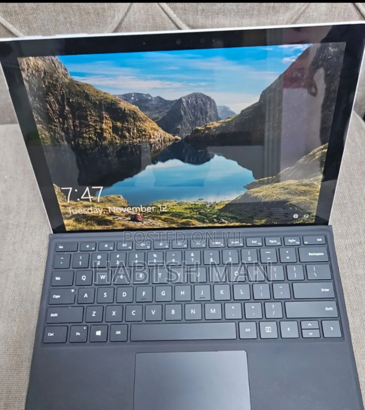 New Laptop Microsoft Surface Pro 7 16GB Intel Core I7 SSD 256GB