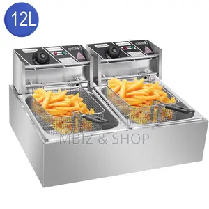 Double Deep Fryer 12 Liters