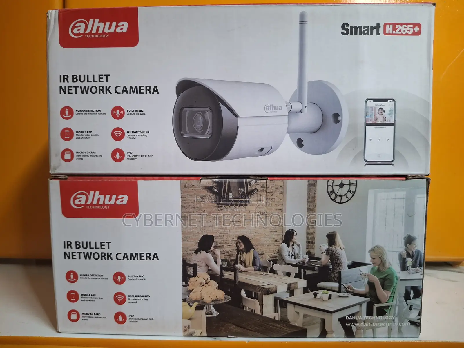 Dahua 4mp Wi-fi Bullet Network Camera