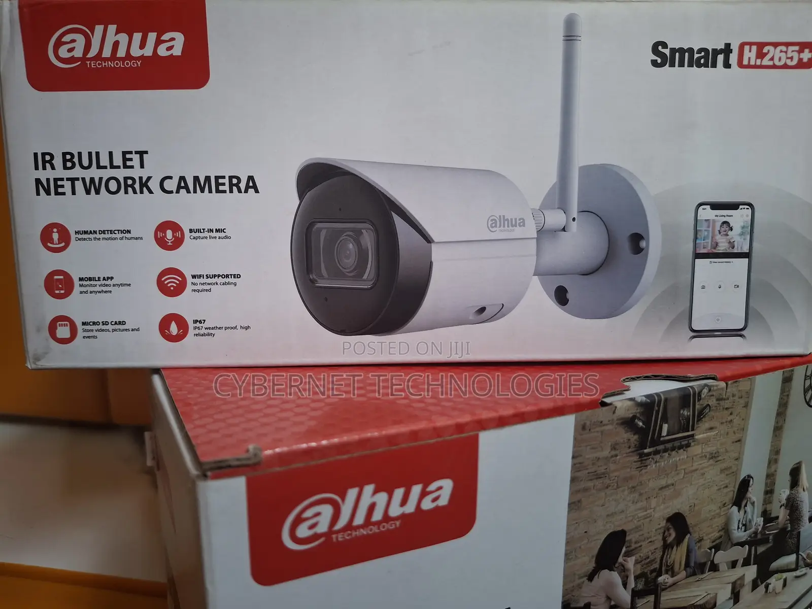 Dahua 4mp Wi-fi Bullet Network Camera