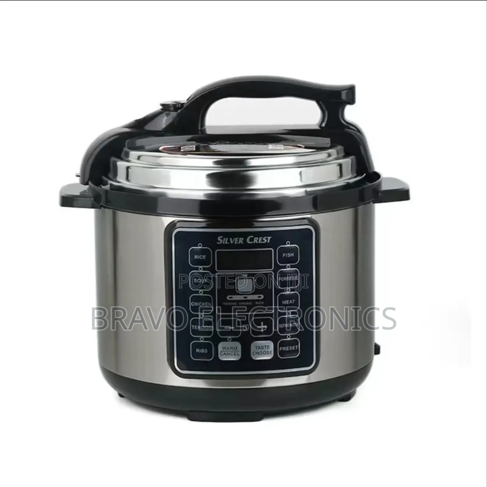 Silver Crest Digital Pressure Cooker – Fast, Smart Safe!