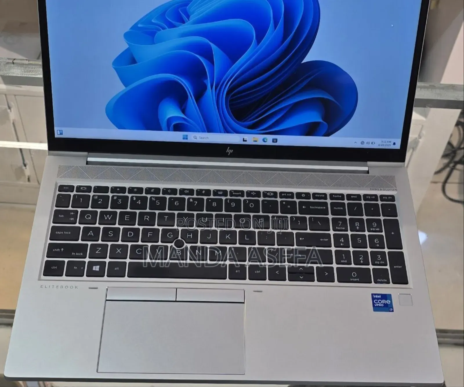 New Laptop HP EliteBook 850 G8 16GB Intel Core I7 SSD 512GB