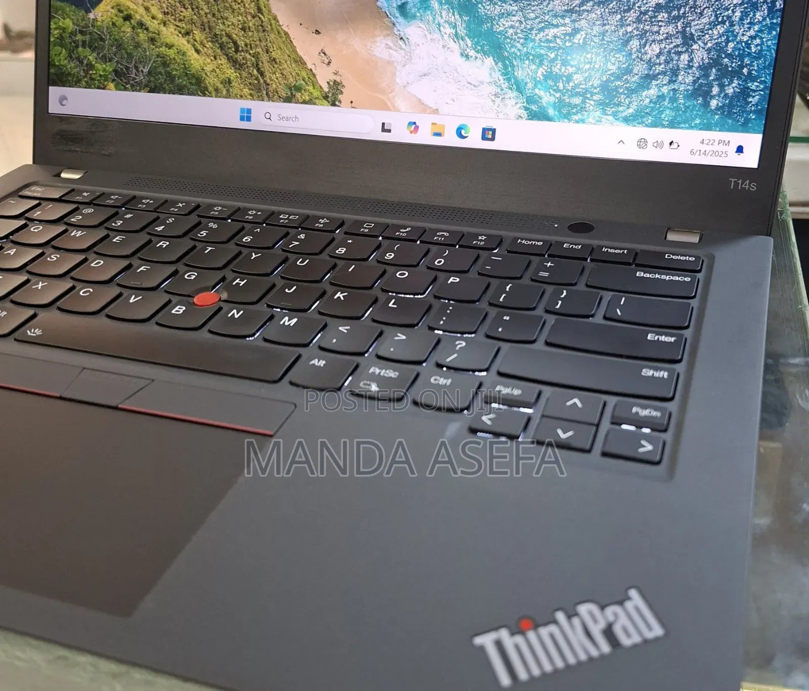 New Laptop Lenovo ThinkPad T14 16GB Intel Core I5 SSD 512GB
