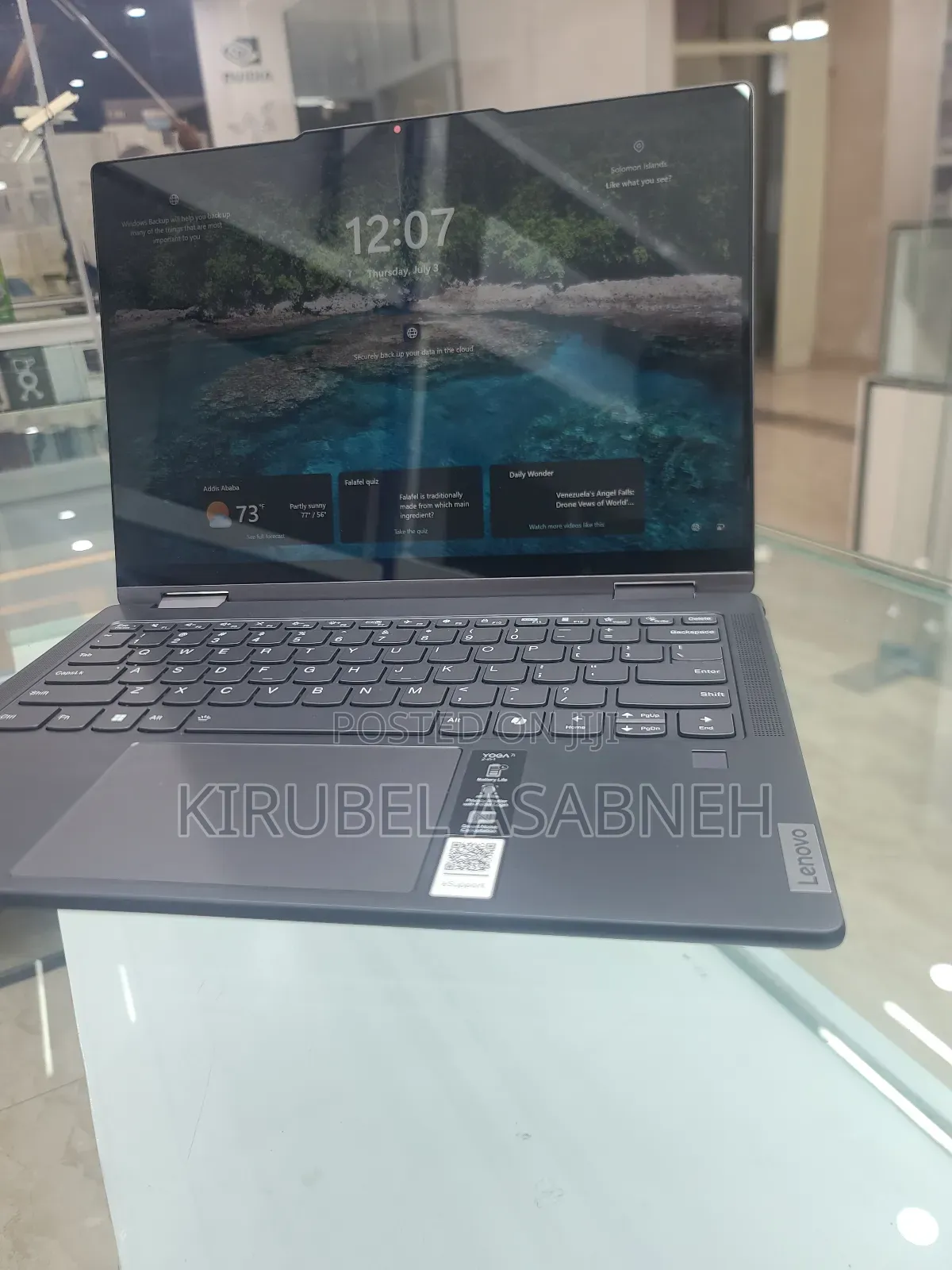 New Laptop Lenovo Yoga 7i 16GB Intel Core Ultra 7 SSD 512GB