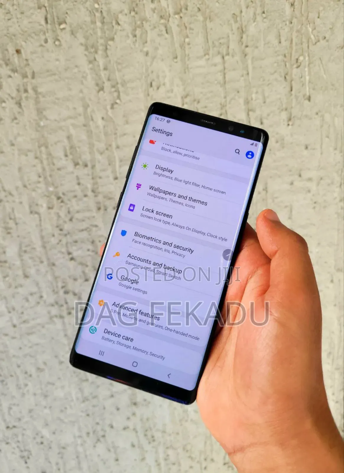Samsung Galaxy Note 8 64 GB Black
