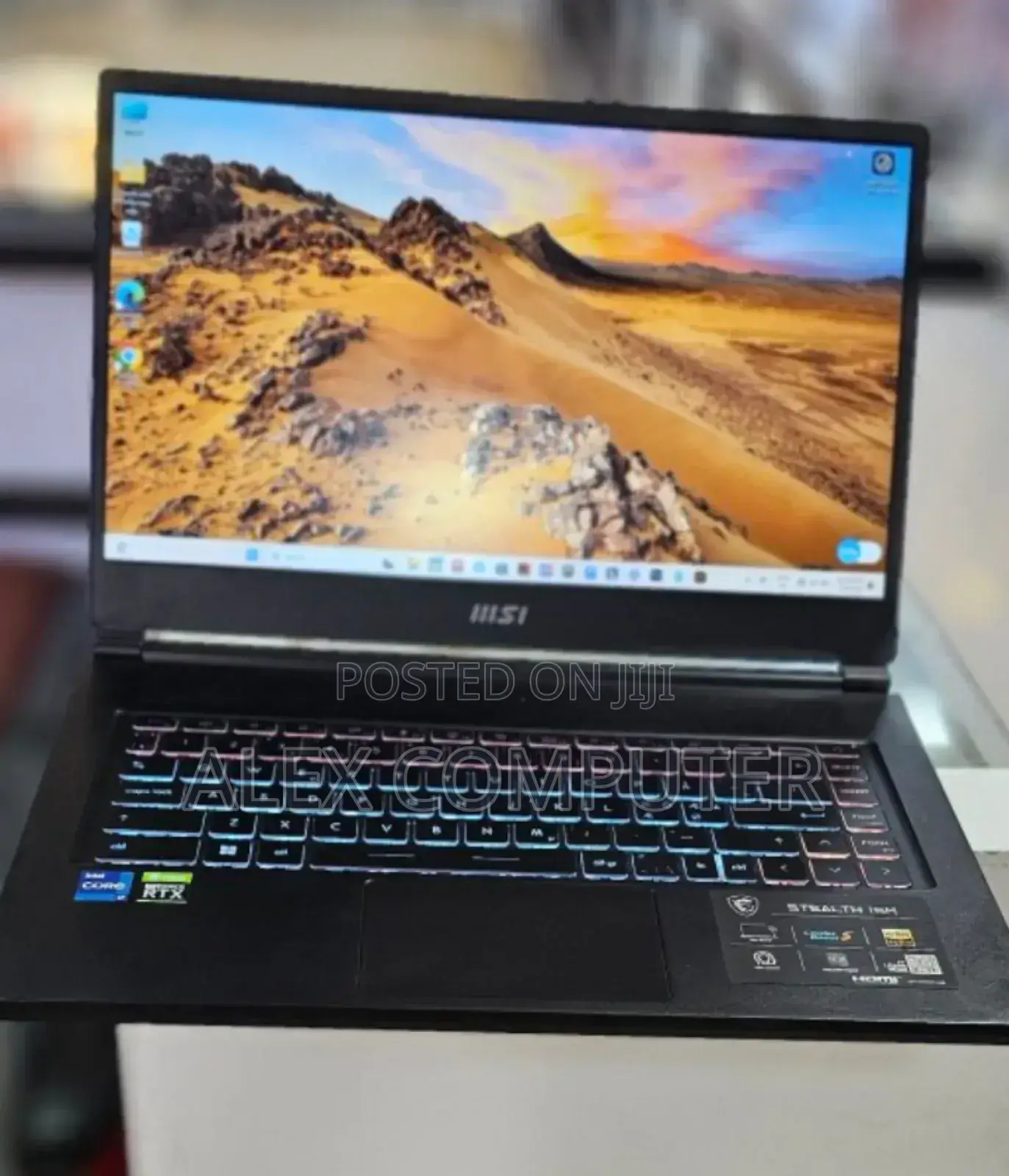 New Laptop MSI GS75 Stealth 16GB Intel Core I7 SSD 1T