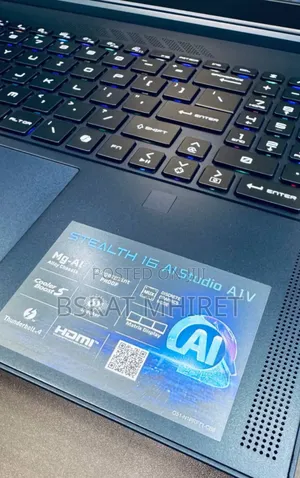 New Laptop MSI Stealth 16 Studio A13VG 32GB Intel Core I7 SSD 2T