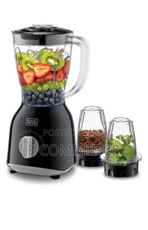 Black and Decker Blender With Grinder Mill and Chopper Mill