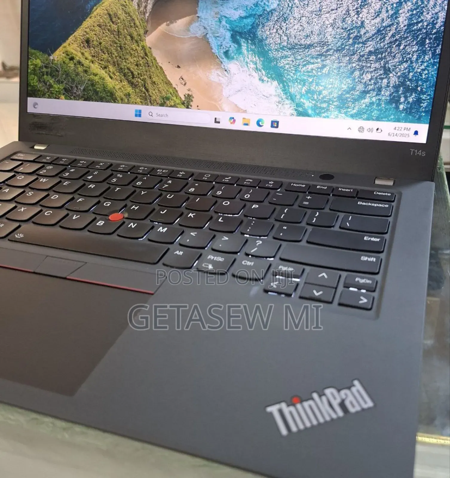 New Laptop Lenovo ThinkPad T14s G4 16GB Intel Core I5 SSD 512GB