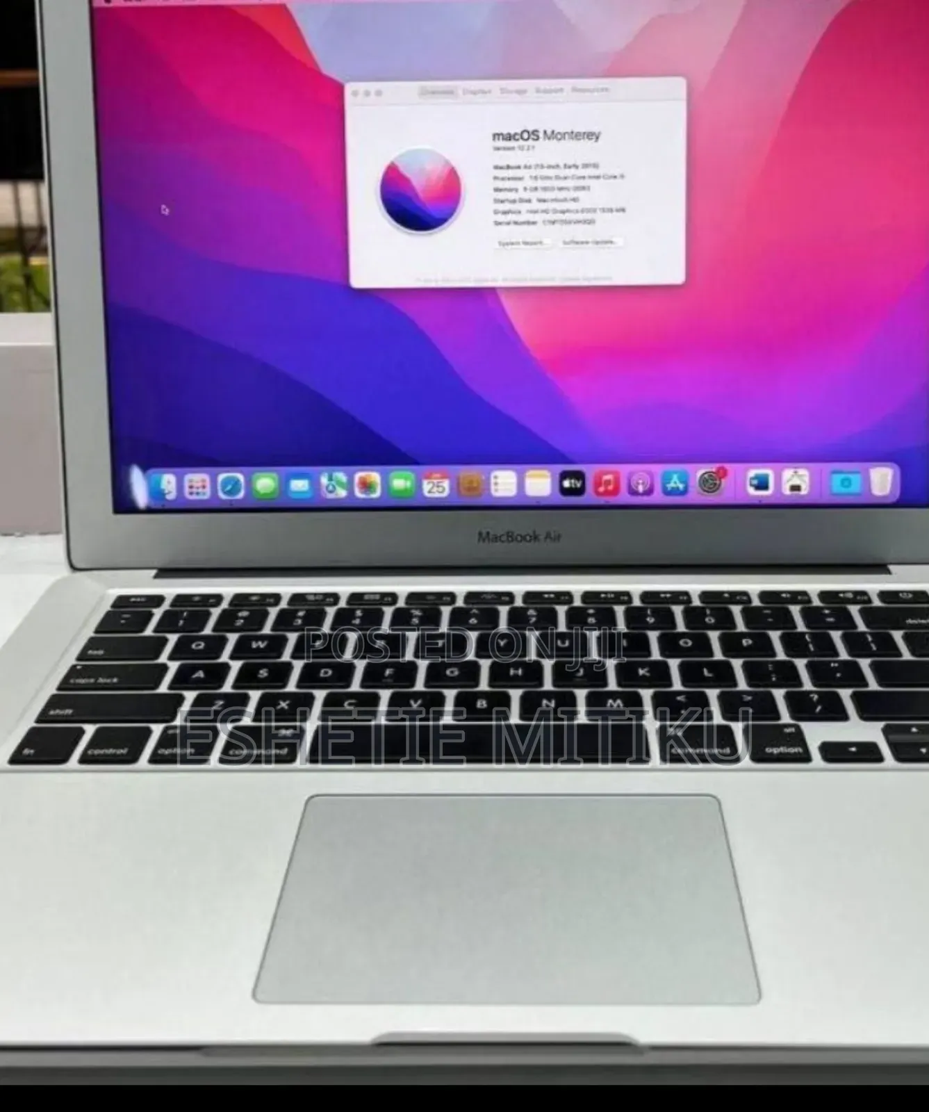 New Laptop Apple MacBook Air 2017 8GB Intel Core I7 SSD 512GB