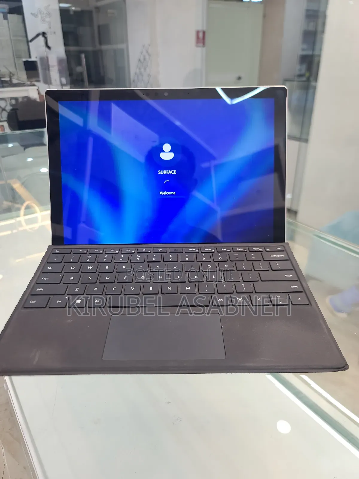 New Laptop Microsoft Surface Pro 7 16GB Intel Core I7 SSD 256GB