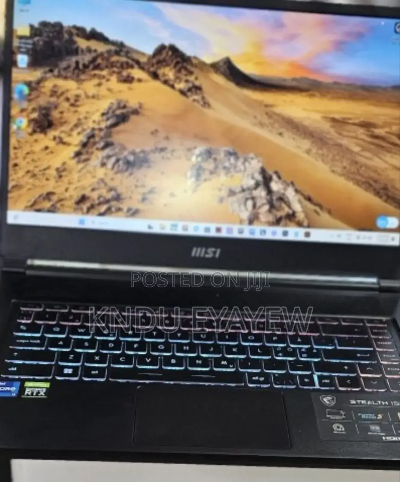 New Laptop MSI 16GB Intel Core I7 SSD 1T