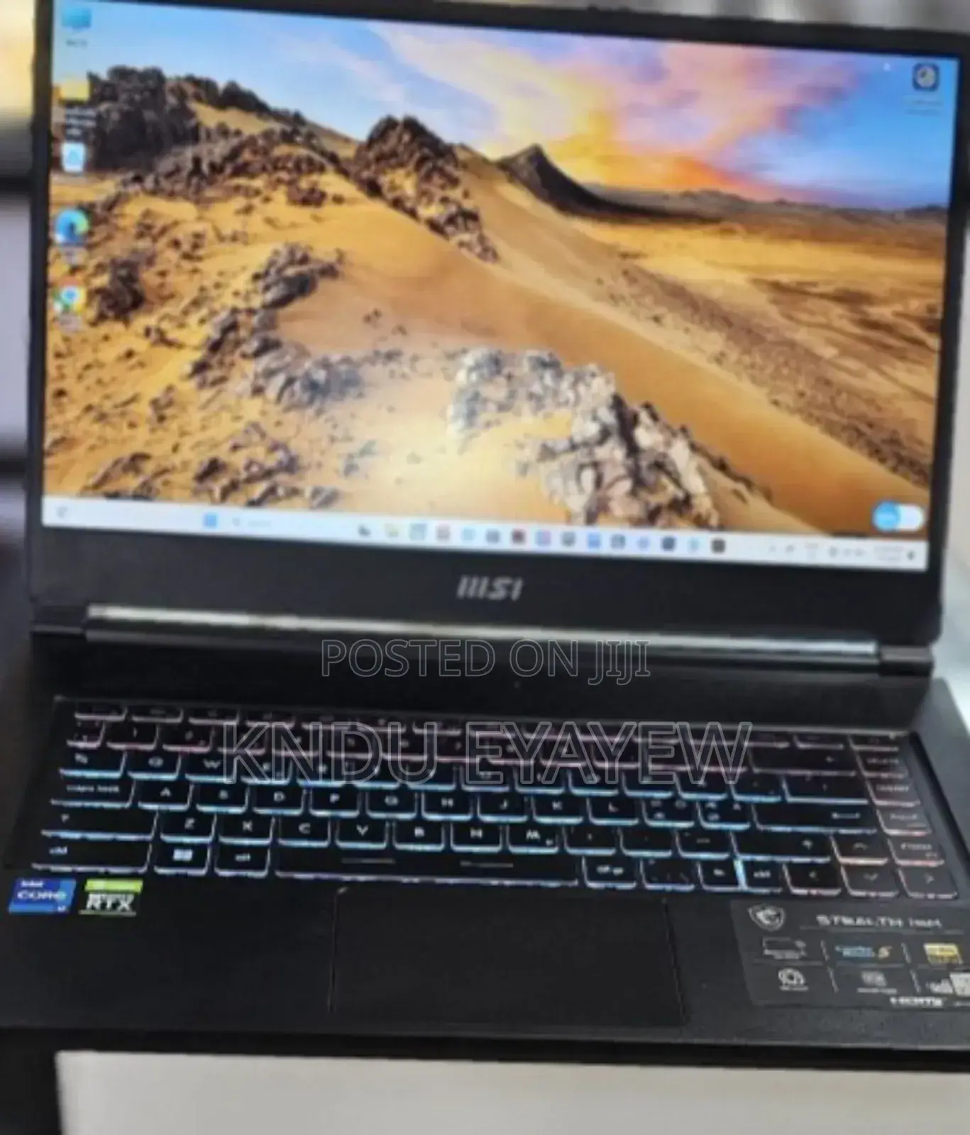 New Laptop MSI 16GB Intel Core I7 SSD 1T