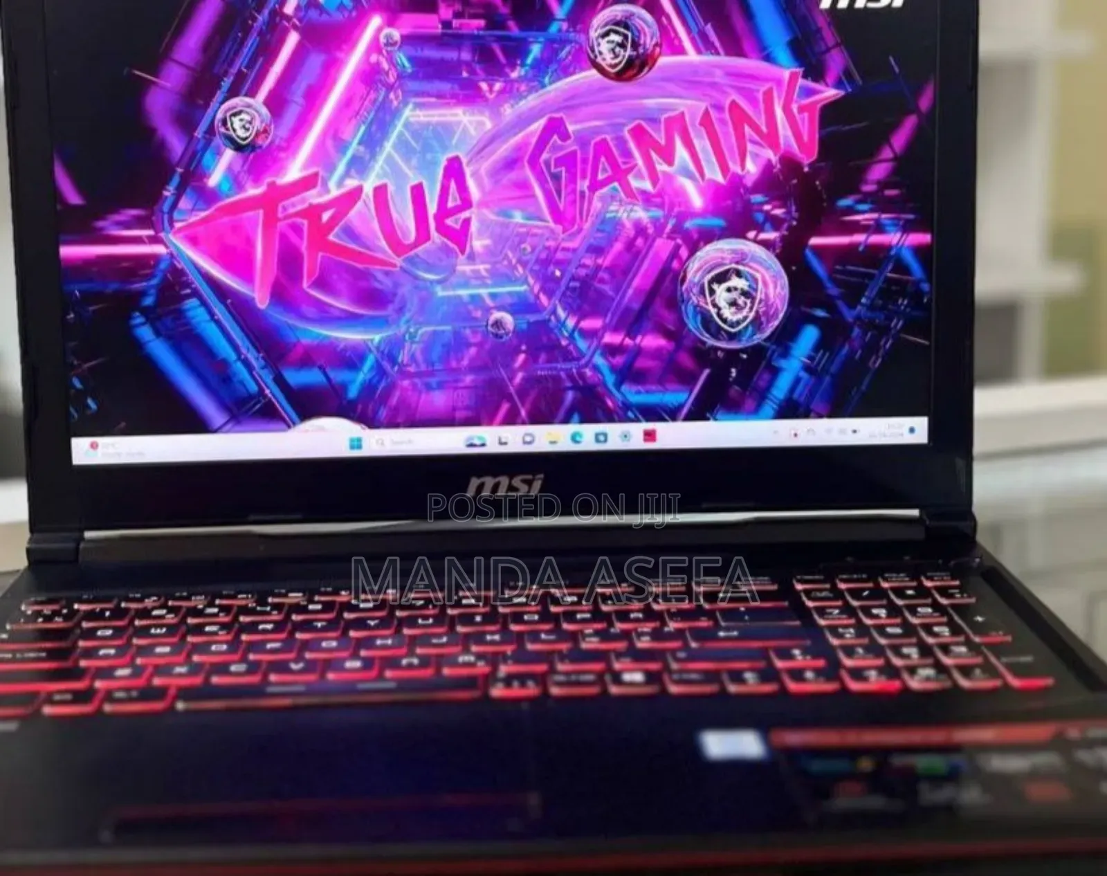 New Laptop MSI GS63VR 7RF Stealth Pro 16GB Intel Core I7 HDD+SSD 1T