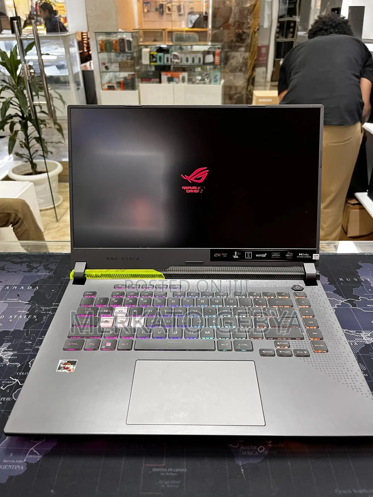 New Laptop Asus ROG Strix G16 G614 16GB AMD Ryzen 9 SSD 500GB