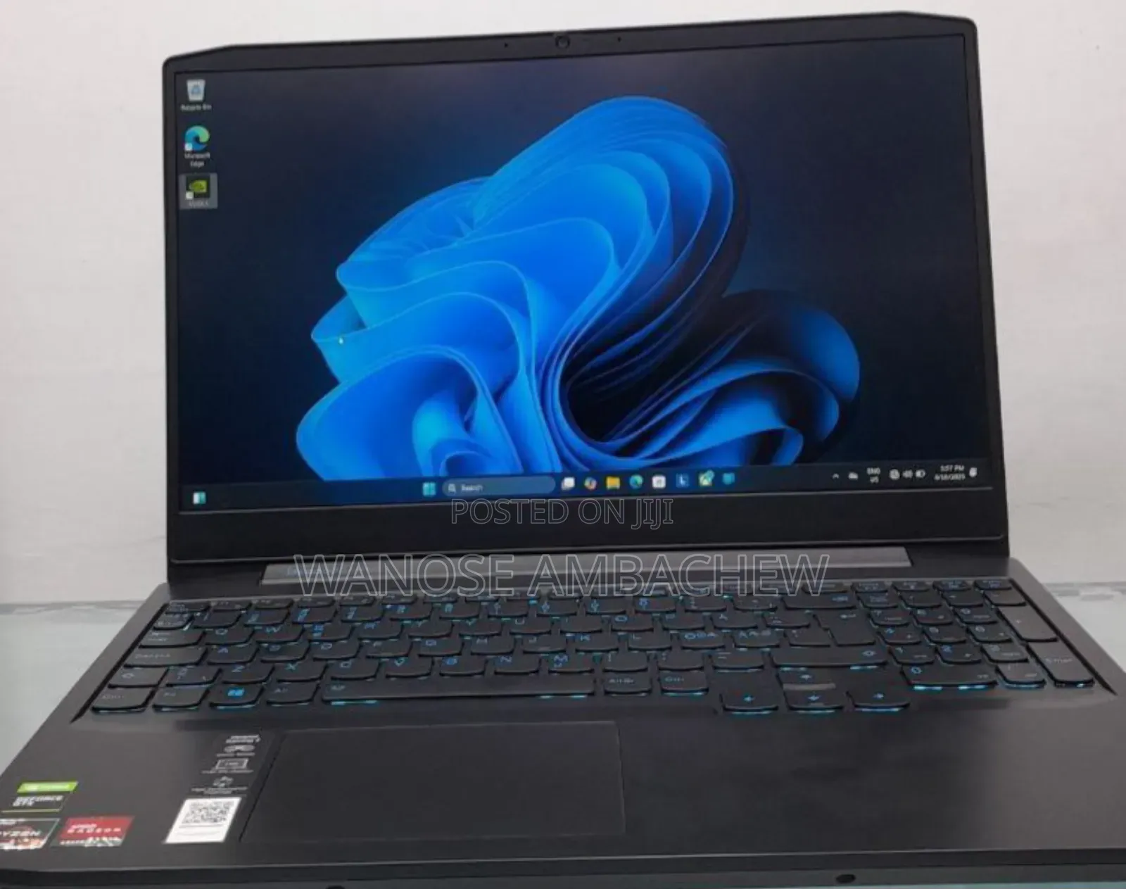 New Laptop Lenovo Ideapad 3 16GB AMD Ryzen 5 SSD 256GB