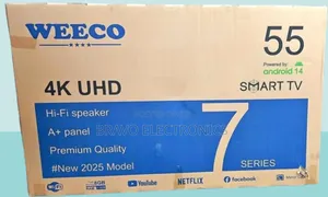 Weeco 55” Smart Tv - Ultra Clear Display!