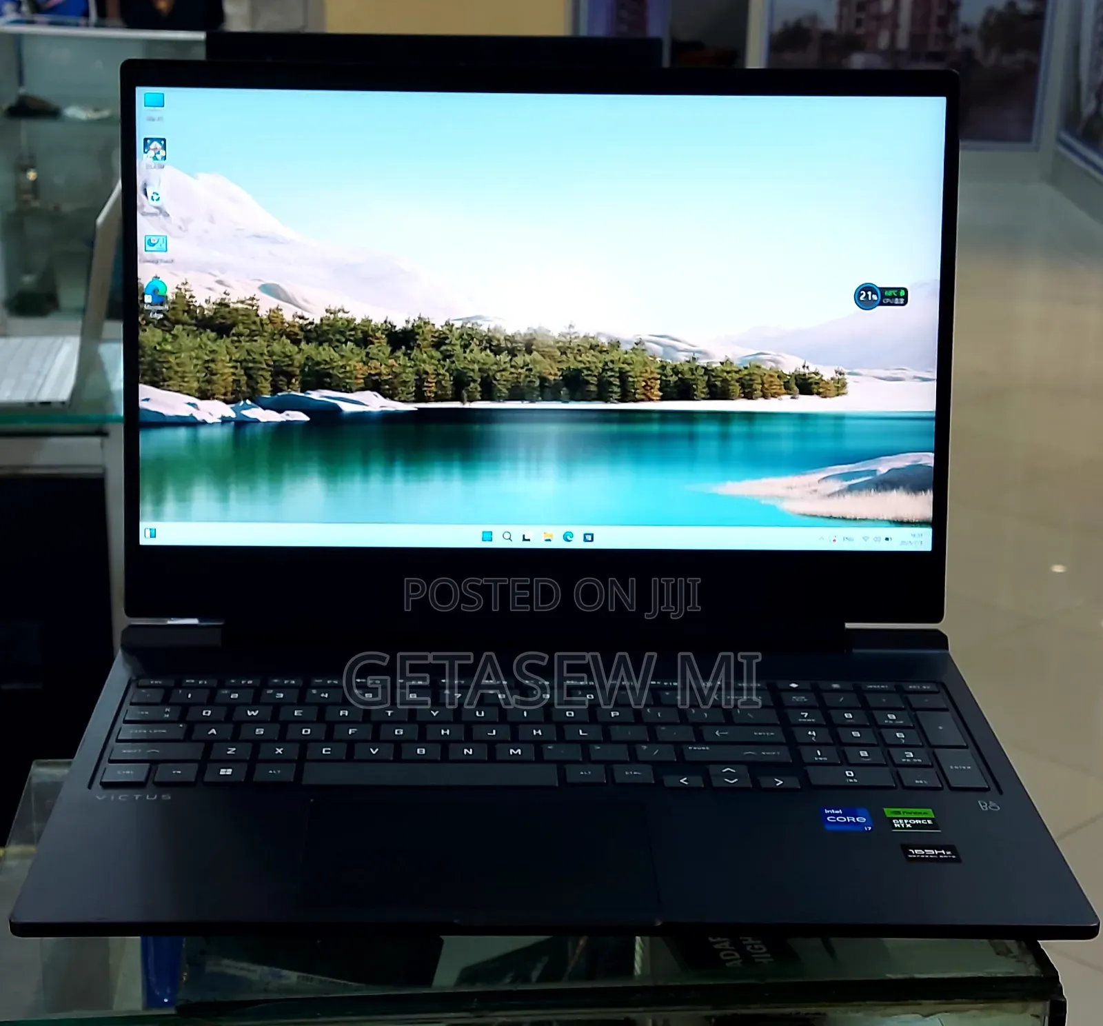 New Laptop HP Victus 16 16GB Intel Core I7 SSD 512GB