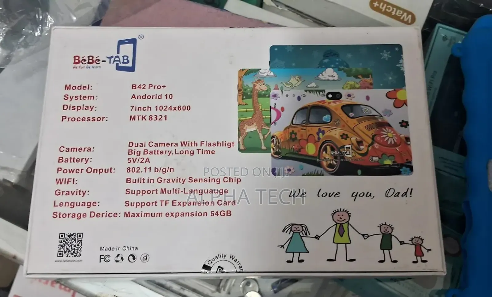 New Bebe B42 Pro+ 128 GB Blue