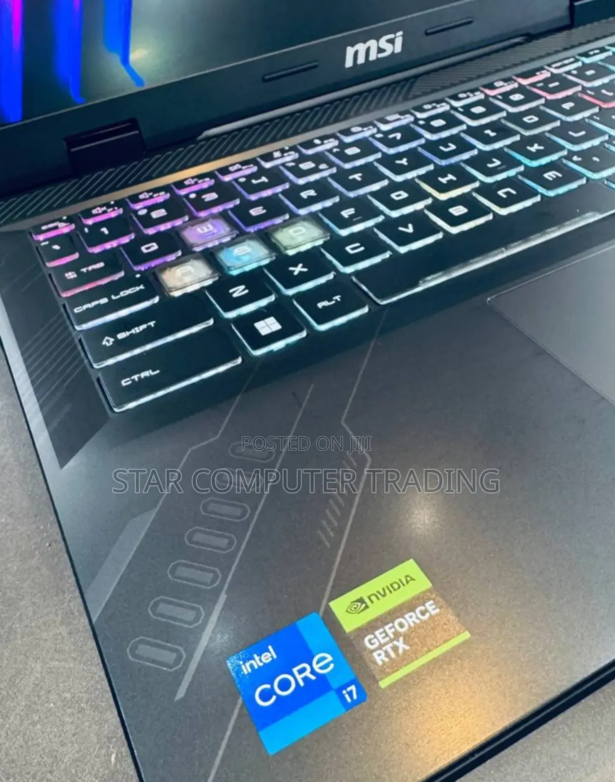 New Laptop MSI Crosshair 15 B12U 16GB Intel Core I7 SSD 1T