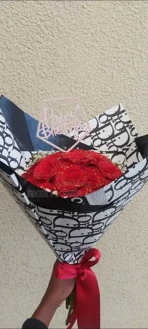 Red Natural Flower አበባ