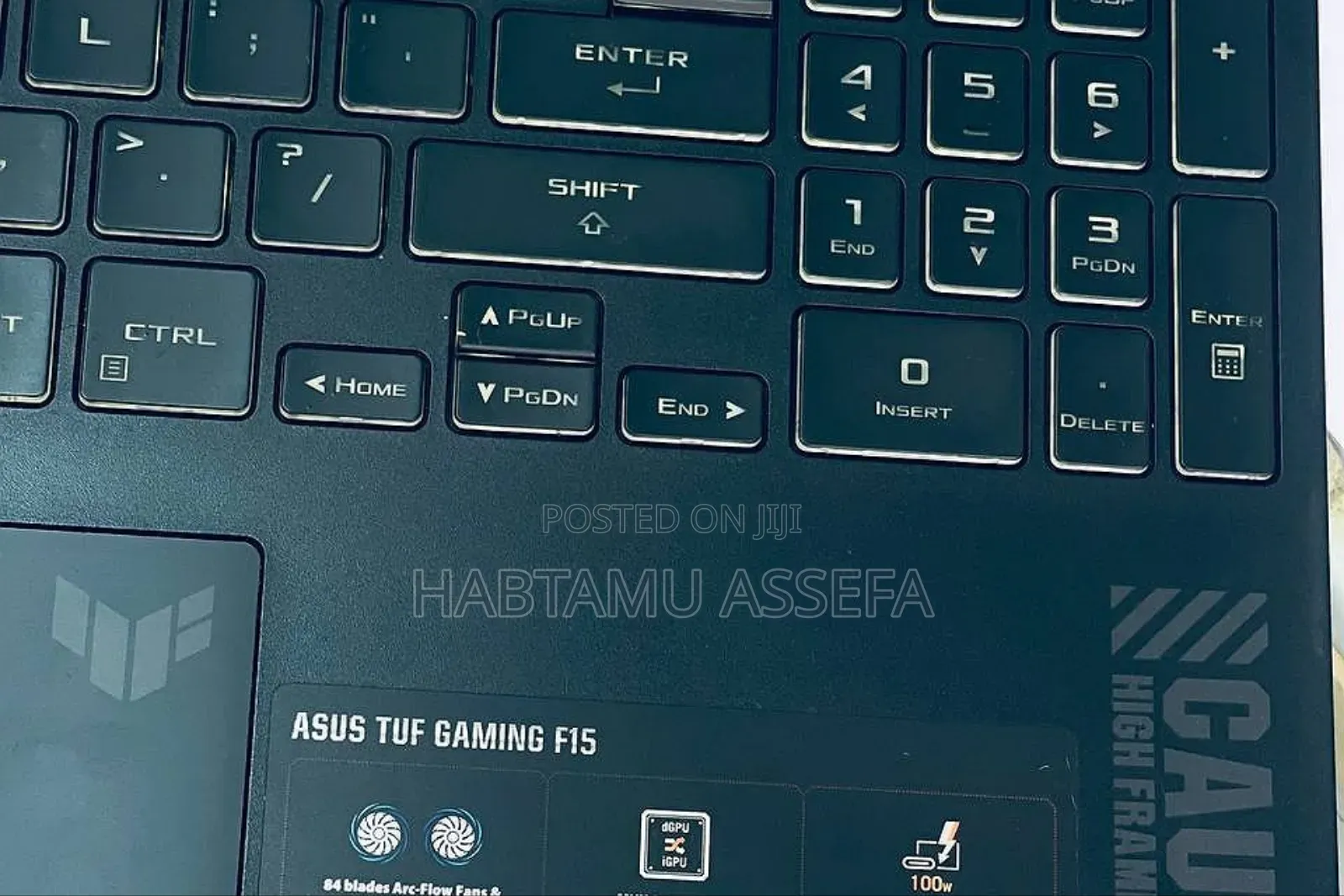 New Laptop Asus TUF Gaming A15 16GB Intel Core I7 SSD 512GB