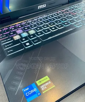 New Laptop MSI Crosshair 17 16GB Intel Core I7 SSD 1T