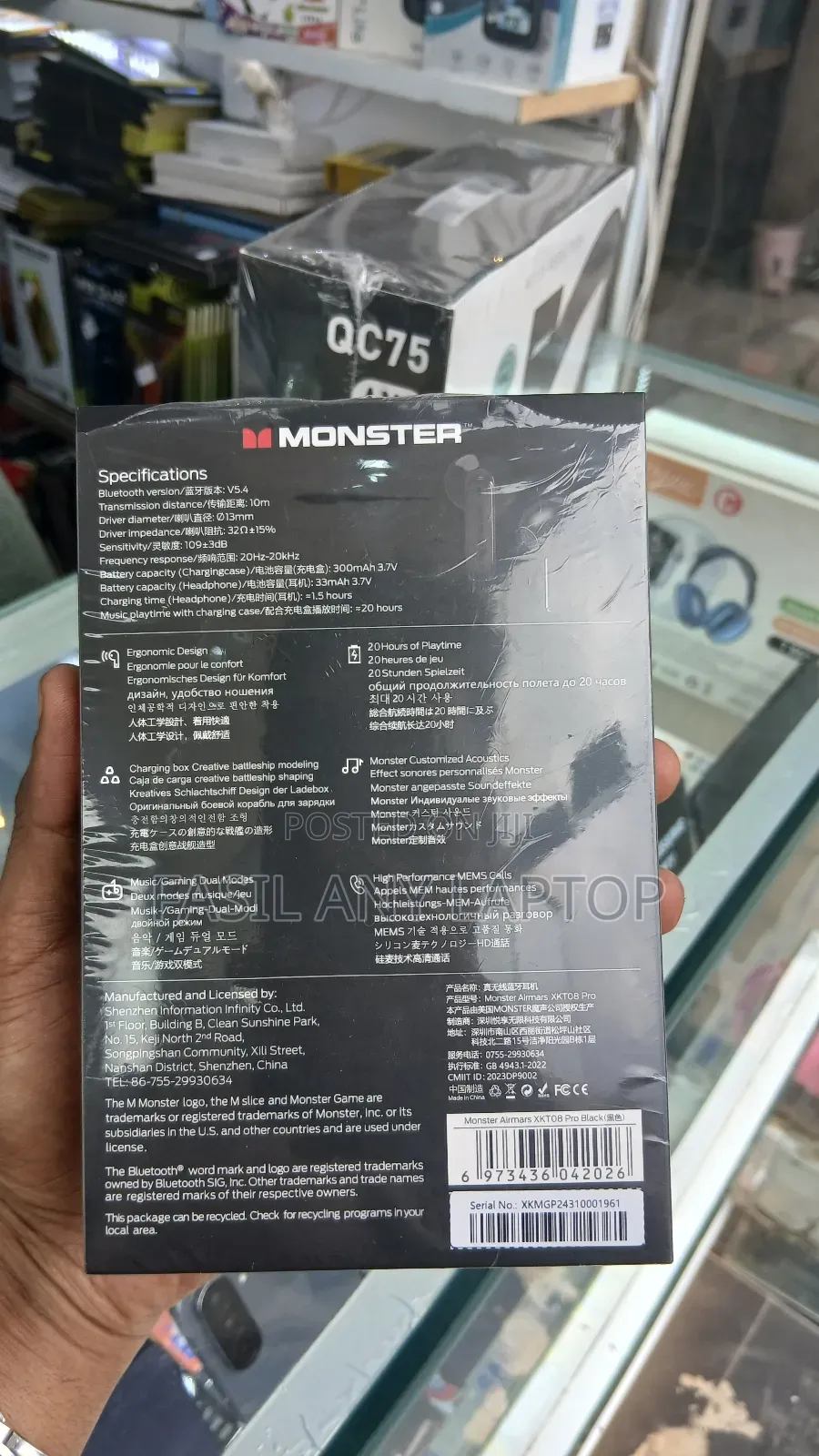 Monster Air Max Xk T08 Pro