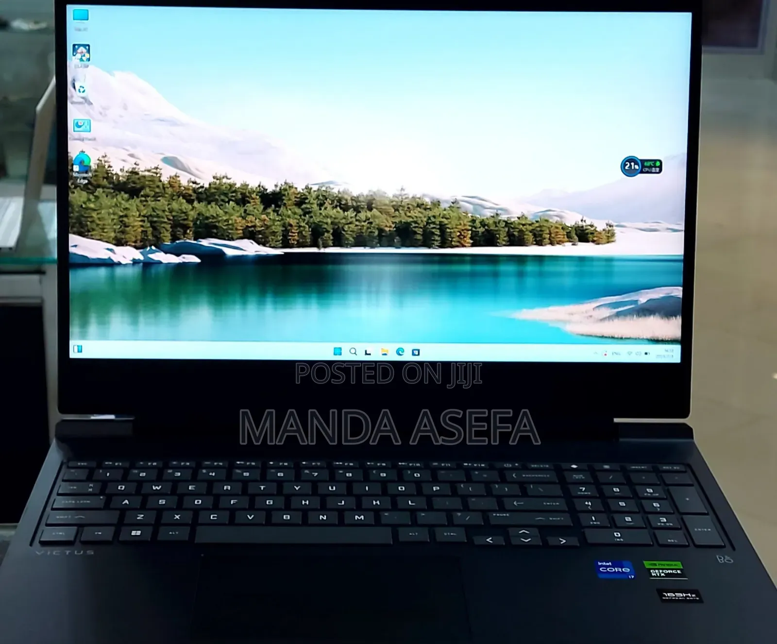 New Laptop HP Victus 16 16GB Intel Core I7 SSD 512GB