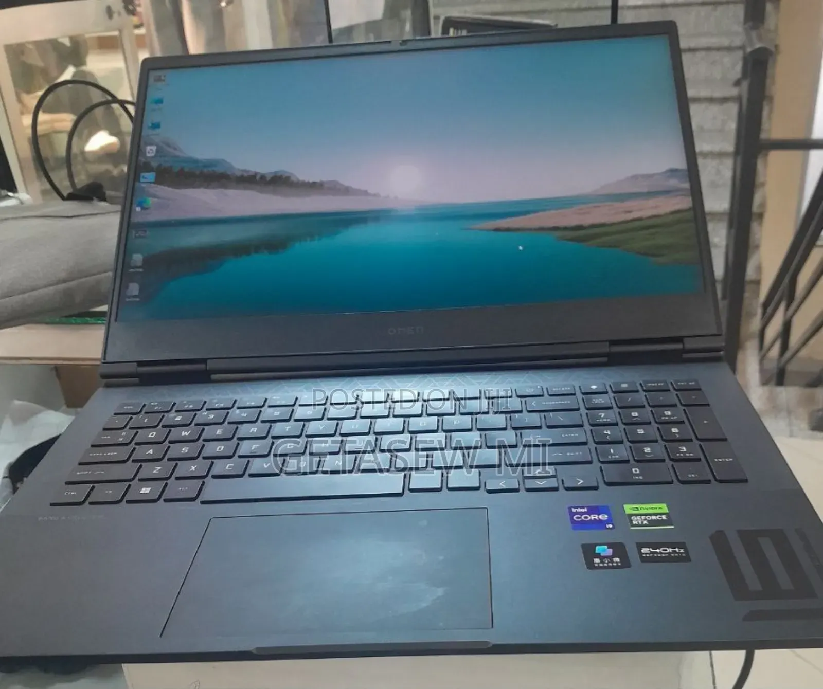 New Laptop HP Omen 16 16GB Intel Core I9 SSD 1T