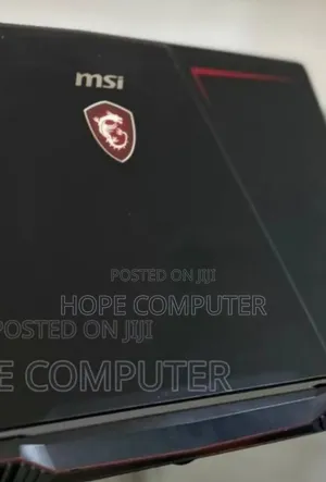 New Laptop MSI GS63 Stealth 8RE 16GB Intel Core i7 HDD+SSD 256GB