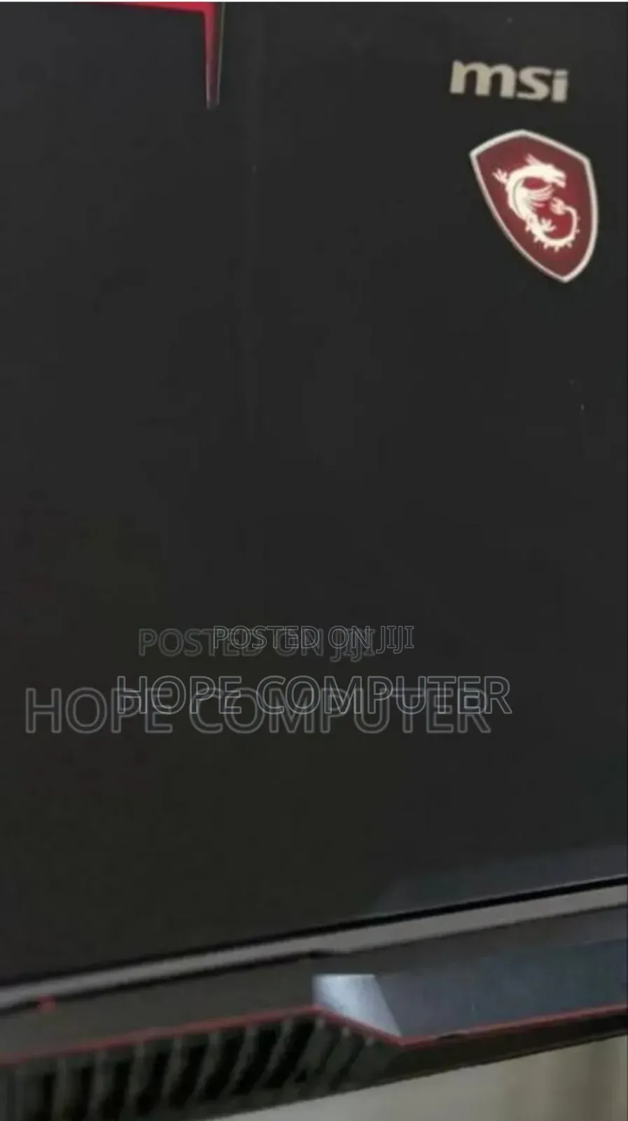 New Laptop MSI GS63 Stealth 8RE 16GB Intel Core i7 HDD+SSD 256GB