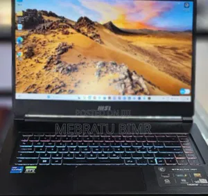 New Laptop MSI Stealth GS77 16GB Intel Core I7 SSD 1T
