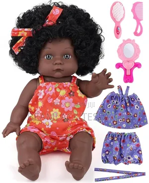 Vivboo Black Dolls 12in African American Baby Doll