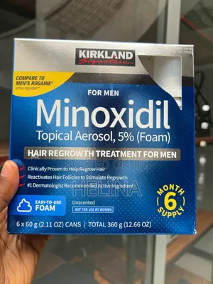 Photo - ከካስኮ አሜሪካ Store የተገዛ ፎም ሚኖክሲዲል የማያቃጥል የማያሳክክ ኦርጅናል 6 ፍሬ